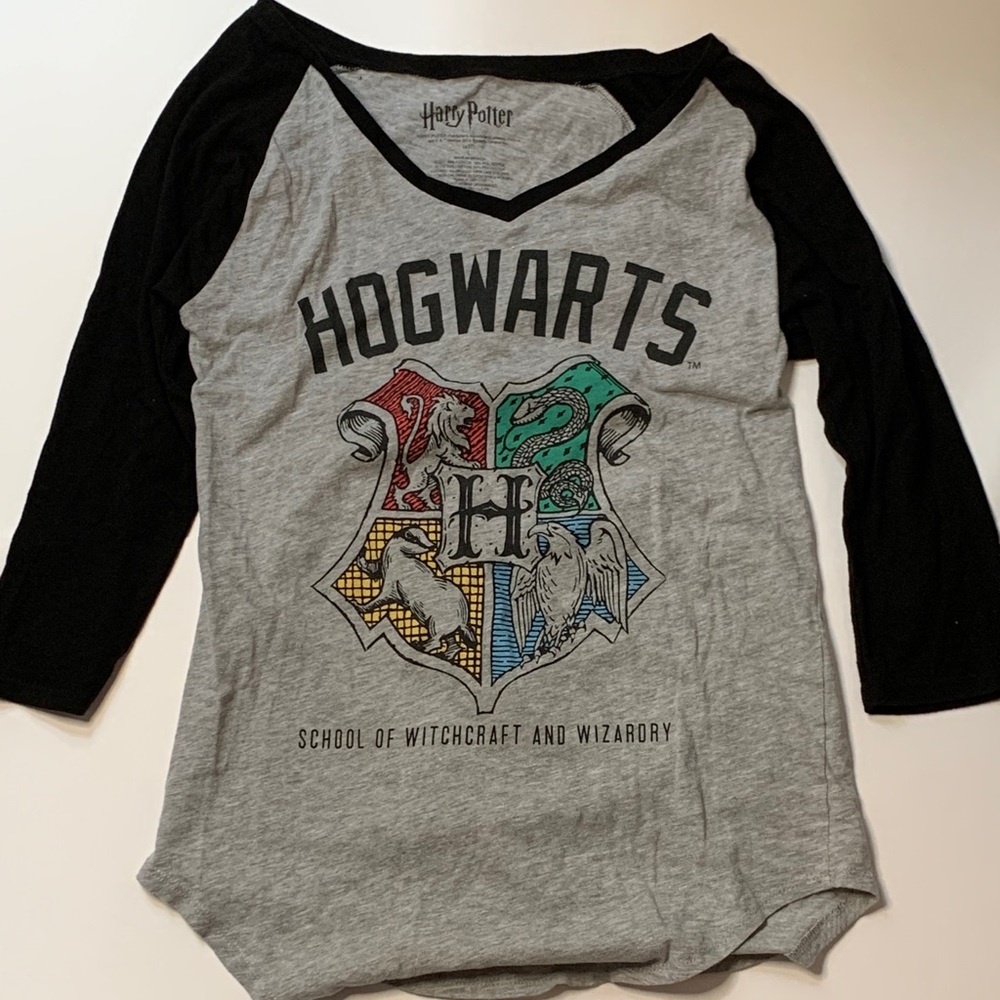 Harry Potter Hogwarts pj shirt